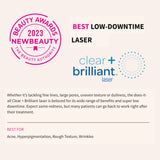 Clear and Brilliant Laser Treatment