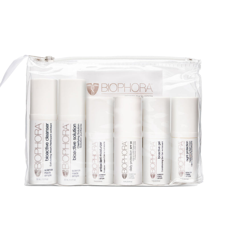 Biophora Element Exposed Normal Aging Kit [ Travel Size - 5 Products]