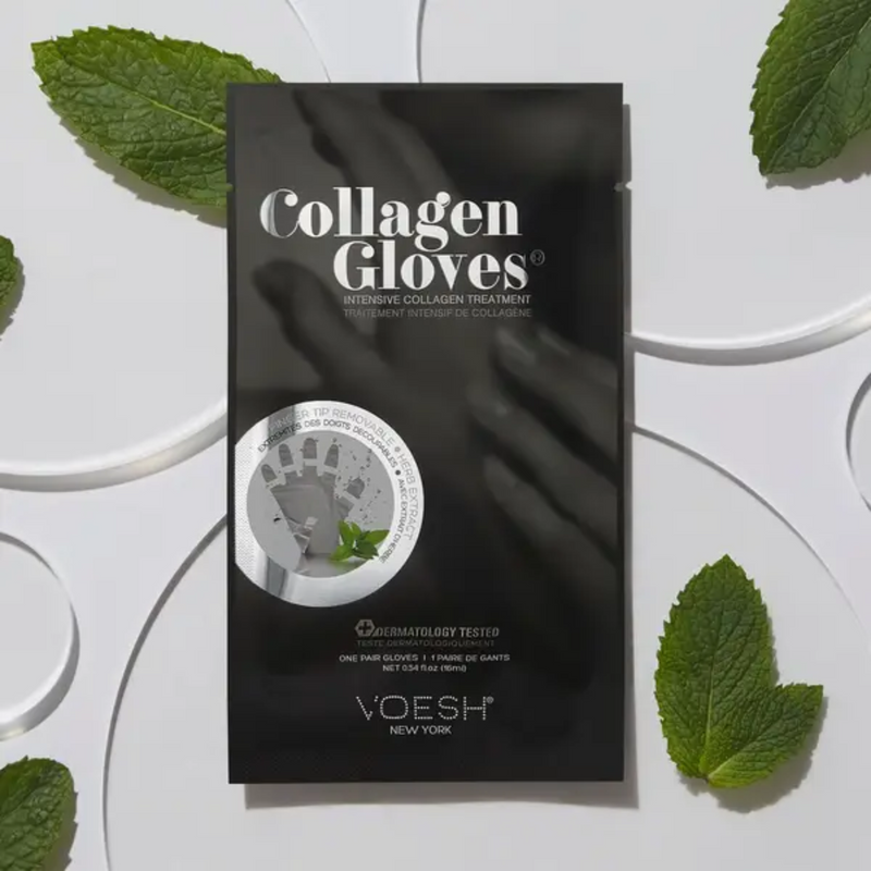 VOESH Collagen Gloves - A MANICURE IN A GLOVE™ (Peppermint & Herbs /extracts )