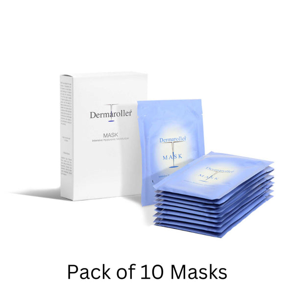 Dermaroller - Intensive Hyaluronic Moisturizer Mask [Pack of 10]