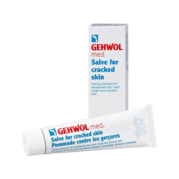 Gehwol Med Salve for Cracked Skin 75ml (For persistent foot and nail problems)