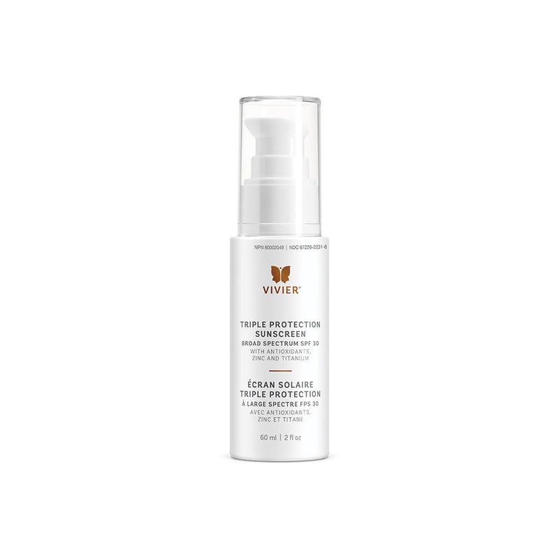 Vivier Triple Protection Mineral / Physical Sunscreen SPF 30